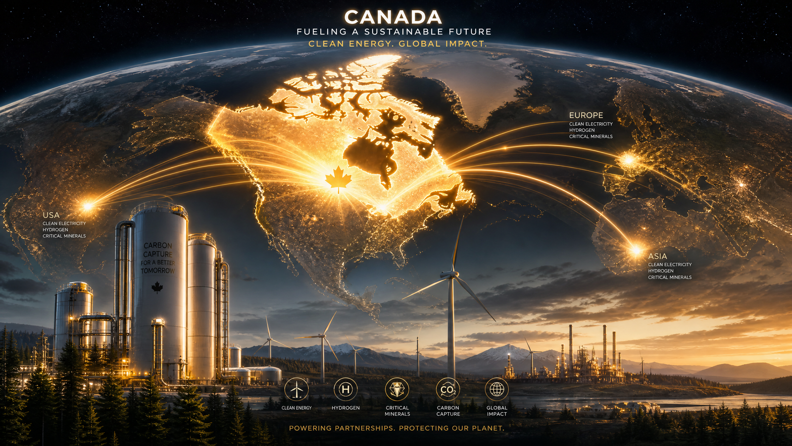 Canada Global Energy Export Routes
